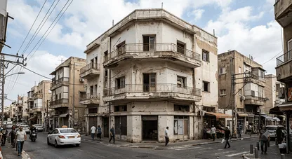 בשכונת התקווה מבנה להריסה עם זכיות בניה