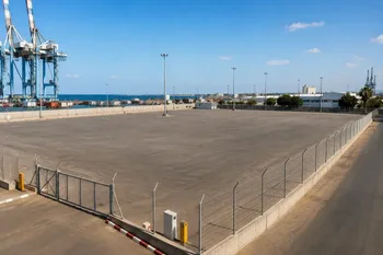 להשכרה אחסנה פתוחה באשדוד 15 דונם