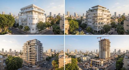 למכירה 4 פרויקטים פינוי בינוי מרכז הארץ