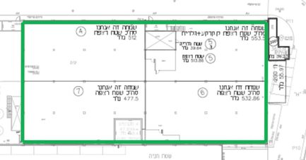 מבנה תעשייה 2288 מטר להשכרה בכנות