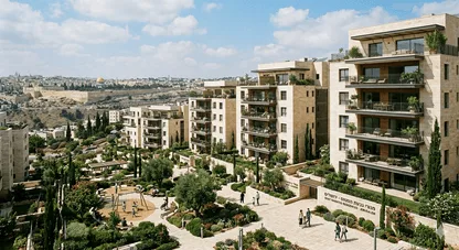 פרויקט מגורים בירושלים