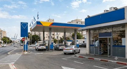 למכירה תחנת דלק מניבה מעולה להשקעה
