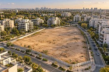 מגרש פלוס היתר בניה מידי במרכז
