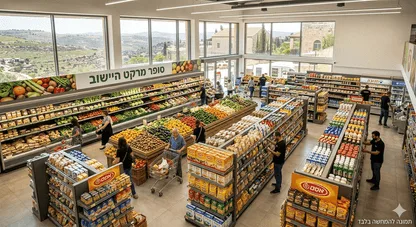 סופר מרקט למכירה ישוב סביב ירושלים
