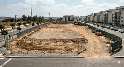 למכירה מגרש לבניית מוסד בירושלים