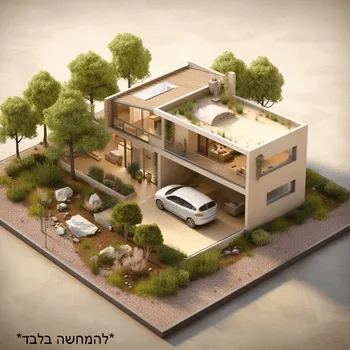 מגרש לבנית דו-משפחתי באורנית