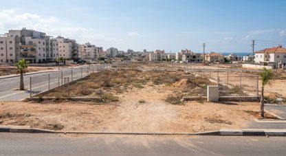 שטח לבניית בית ברחוב ברנע אשקלון