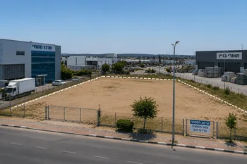 קרקע למסחר באיזור תעשייה פרדס חנה