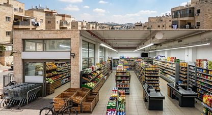 למכירה סופרמרקט בישוב חרדי