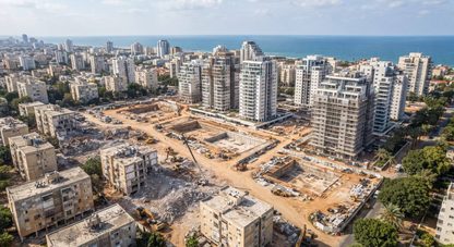 פינוי בינוי באשקלון ל-450 יחידות + מסחר