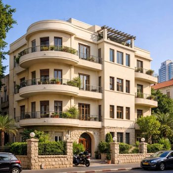 בנין מניב לשימור קל בפריים לוקיישן בת"א