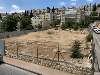 מגרש להשכרה בירושלים בתלפיות