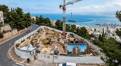מגרש בפריים לוקיישן הכי חזק בחיפה!