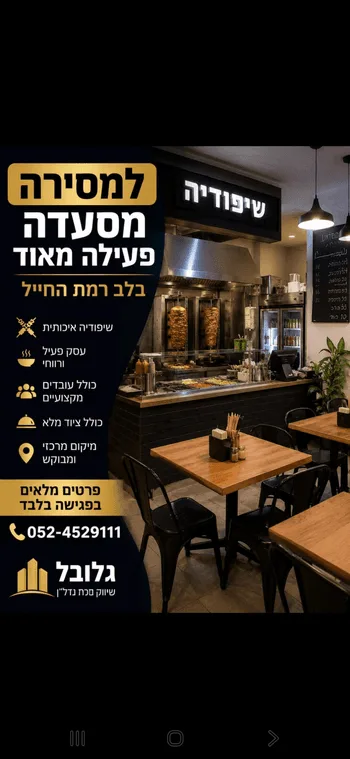 מסעדת עובדים ברמת החיל תל תל אביב